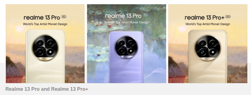 Realme 13 Pro and Pro+