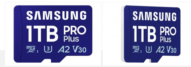 Samsung Pro Plus microSD cards